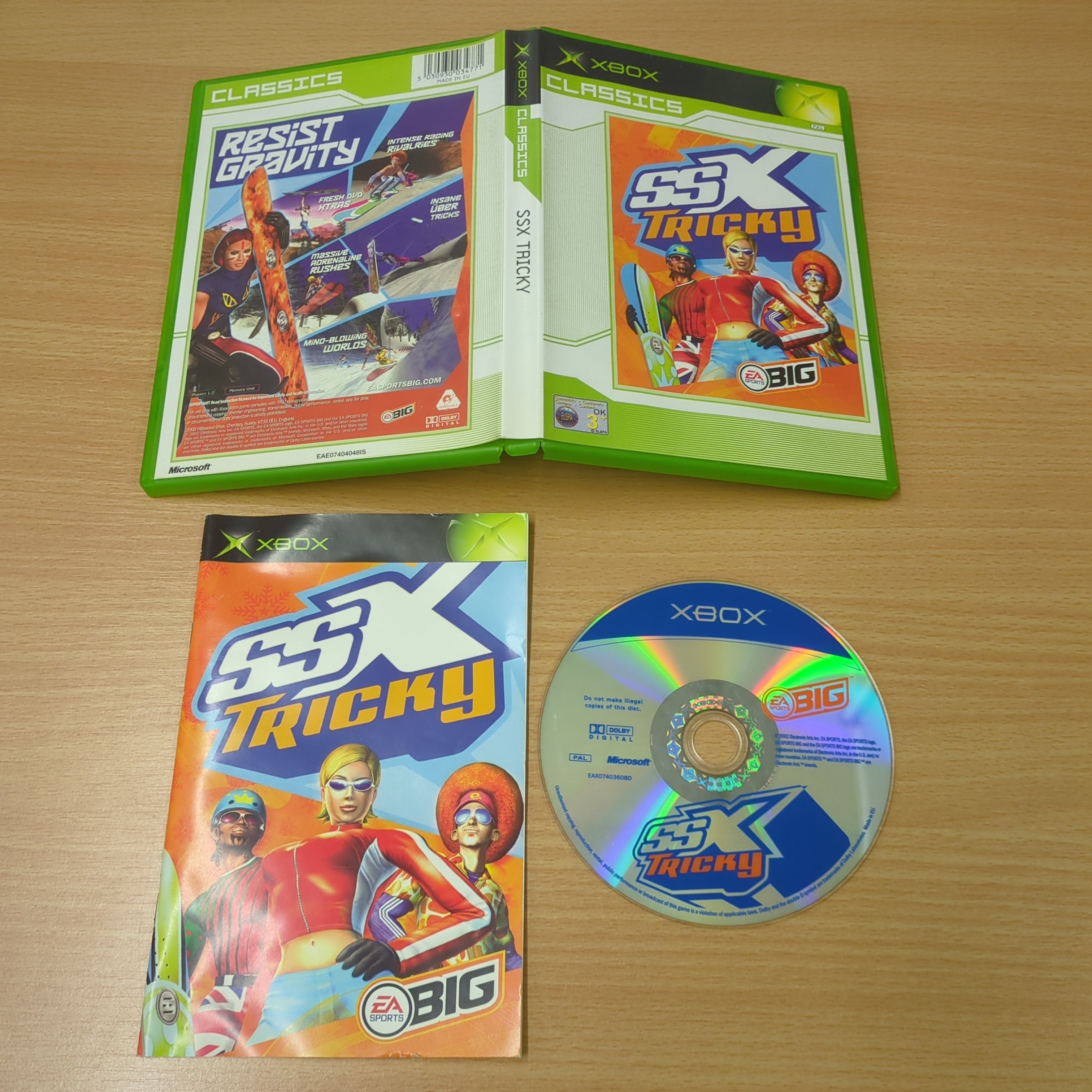 SSX Tricky (Classics) original Xbox game SSX Tricky (Classics) original Xbox game